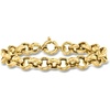 image:imageRossSimons Italian 14kt Yellow Gold RoloChain Braceletno gemstone