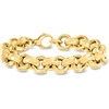 image:imageRossSimons Italian 14kt Yellow Gold RoloLink Braceletno gemstone