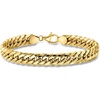 image:imageRossSimons Italian 18kt Yellow Gold CubanLink Braceletno gemstone