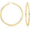 image:imageRossSimons Italian 3mm 14kt Yellow Gold Hoop Earrings