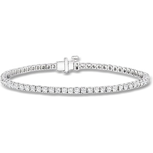 image:imageRossSimons 300 ct tw LabGrown Diamond Tennis Bracelet in Sterling SilverDiamond