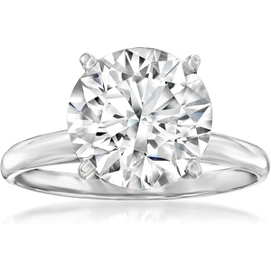 image:imageRossSimons 400 Carat LabGrown Diamond Solitaire Ring in 14kt White Gold Size 7
