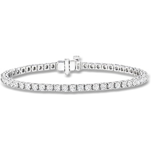 image:imageRossSimons 500 ct tw LabGrown Diamond Tennis Bracelet in Sterling SilverDiamond