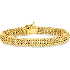 image:imageRossSimons Italian 14kt Yellow Gold AmericanaLink Braceletyellow