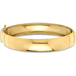 image:imageRossSimons Italian 14kt Yellow Gold Bangle Braceletno gemstone