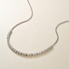 image:imagePure Collection by RossSimons 100 ct tw Diamond TennisStyle Necklace in Sterling SilverDiamond