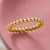 image:imagePure Collection by RossSimons 3mm 14kt Yellow Gold Bead Stretch RingNo Gemstone