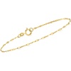 image:imagePure Collection by RossSimons Italian 15mm 10kt Yellow Gold LumachinaChain Braceletno gemstone