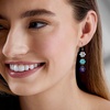 image:imagePure Collection by RossSimons MultiGemstone Bead Flower Drop Earrings in 14kt Yellow Gold