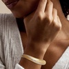 image:imageRossSimons 050 ct tw LabGrown Diamond Wavy Cuff Bracelet in 18kt Gold Over SterlingDiamond