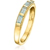 image:imageRossSimons 050 ct tw Sky Blue Topaz Ring in 18kt Gold Over SterlingTopaz