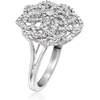 image:imageRossSimons 075 ct tw Diamond Spiral Flower Ring in 14kt White GoldDiamond