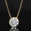 image:imageRossSimons 100 Carat BezelSet LabGrown Diamond Necklace in 14kt Yellow GoldDiamond