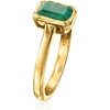 image:imageRossSimons 100 Carat Emerald Ring in 18kt Gold Over SterlingEmerald