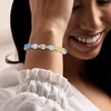 image:imageRossSimons 1095 ct tw Pastel MultiGemstone Bracelet in Sterling SilverAgate