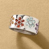 image:imageRossSimons 120 ct tw MultiGem Flower Ring in Sterling SilverAmethyst