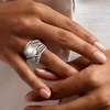 image:imageRossSimons 12125mm Cultured Pearl Ring in Sterling Silver