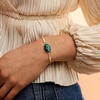 image:imageRossSimons 1300 Carat Emerald Bangle Bracelet in 18kt Gold Over SterlingEmerald