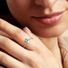 image:imageRossSimons 140 ct tw Aquamarine Birthstone Ring in 18kt Gold Over SterlingAquamarine