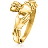image:imageRossSimons 14kt Yellow Gold Claddagh RingNo Gemstone