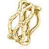 image:imageRossSimons 14kt Yellow Gold Wavy OpenSpace RingNo Gemstone