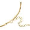 image:imageRossSimons 14kt Yellow GoldPlated Charm Necklace With Enamel and Simulated Multicolored Gemstones 18 inches