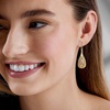 image:imageRossSimons 14kt Yellow GoldPlated Filigree Teardrop Earrings