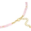 image:imageRossSimons 14kt Yellow GoldPlated Necklace With 3500 ct tw Rose Quartz Beads Simulated Pink Gem and Pearl 18 inches