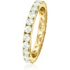 image:imageRossSimons 180 ct tw Swiss Blue Topaz Eternity Band in 18kt Gold Over SterlingTopaz