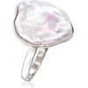 image:imageRossSimons 1821mm Cultured Keshi Pearl Ring in Sterling Silver