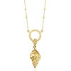 image:imageRossSimons 18kt Gold Over Sterling Conch Shell Charm