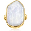 image:imageRossSimons 19x14mm Cultured Baroque Pearl Ring in 18kt Gold Over Sterling