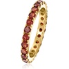 image:imageRossSimons 200 ct tw Garnet Eternity Band in 18kt Gold Over SterlingGarnet