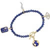 image:imageRossSimons 354mm Lapis Bead CharmCompatible Toggle Bracelet in 18kt Gold Over SterlingLapis Lazuli