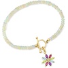 image:imageRossSimons 354mm Opal Bead CharmCompatible Toggle Bracelet in 18kt Gold Over SterlingOpal
