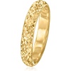 image:imageRossSimons 4mm 18kt Yellow Gold DiamondCut RingNo Gemstone