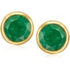 image:imageRossSimons BezelSet Birthstone Earrings in 18kt Gold Over Sterling