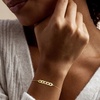 image:imageRossSimons Italian 10kt Yellow Gold CurbLink Centerpiece Braceletno gemstone