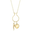 image:imageRossSimons Italian 14kt Yellow Gold CharmCompatible CableChain Necklace 18 inches