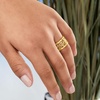 image:imageRossSimons Italian 14kt Yellow Gold Filigree Heart RingNo Gemstone