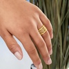 image:imageRossSimons Italian 14kt Yellow Gold Filigree Heart RingNo Gemstone