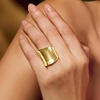 image:imageRossSimons Italian 14kt Yellow Gold Wide RingNo Gemstone