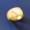 image:imageRossSimons Italian 18kt Gold Over Sterling Dome RingNo Gemstone