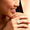 image:imageRossSimons Italian 18kt Gold Over Sterling Genuine 2Lira Bumblebee Coin RingNo Gemstone