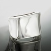 image:imageRossSimons Italian Sterling Silver Asymmetrical SquareTop RingNo Gemstone