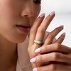 image:imageRossSimons Jade Good Fortune Ring With 18kt Gold Over SterlingJade