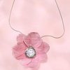 image:imageRossSimons MotherOfPearl Heart Overlay Necklace in Sterling SilverWhite