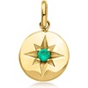 image:imageRossSimons OctoberPink Tourmaline  Italian Birthstone Starburst Charm in 10kt Yellow Gold