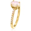 image:imageRossSimons Opal Birthstone Ring in 18kt Gold Over SterlingOpal
