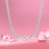 image:imageRossSimons Sterling Silver BismarkLink Claddagh NecklaceNo Gemstone